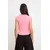 Trendyol Milla Ženska majica TWOSS26TS00285, Roze