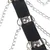 Subblime Fetish Chest Harness Leather Chains Black
