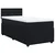 vidaXL Box spring postelja z vzmetnico črn 90x190 cm žamet