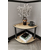 Hanah Home Pomoćni stočić Tiers Corner, 34x38x34 cm, Boje hrasta