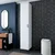 Hanah Home Multifunkcionalna komoda, Bela