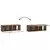 TV ormar za zid 98 x 31 x 30 cm Staro drvo Konstruirano drvo