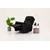 ATELIER DEL SOFA Fotelja Comfort Manuel Black