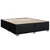 Vidaxl Box spring postelja z vzmetnico črn 200x200 cm blago