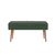 Hanah Home Trpezarijska klupa Vina 1070 110x50x40cm Bež-Zelena