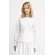 BOSS Bluza Beplum bela