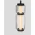 LIESSA LED VISILICA CRNA/STAKLO 7W IP20 3000K