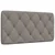 vidaXL Blazina za vzglavje taupe 100 cm blago