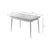 Aberto Design Trpezarijski sto 120x75x70cm Šareni