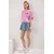 Trendyol Milla Ženska majica TWOSS23TS00269, Roze