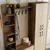 Hanah Home Komplet predsoblja Viyana Da, 150x35x200 cm, Orah