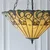 Endon 111881 - Luster na lancu Tiffany JAMELIA 3xE27/10W/230V prečnik 50 cm