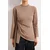 Trendyol Modest Ženska bluza Tctss26Uk00006, Smeđa