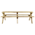 Stol za piknik s klupama 220x122x72 cm od impregnirane borovine