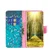 GS Ovitek za Xiaomi Redmi Note 13 5G, denarnica, sakura modra