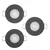 Eglo 902257 - KOMPLET 3x LED ugradnih spot svetiljki BARRANCO 1xGU10/4,5W/230V crne
