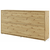 Postelja v omari Lenart - Bed Concept 06 - 90x200 cm - artisan hrast