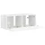 TV zidni ormar Zidne Sjajno bijelo 78,5 x 31 x 29,5 cm