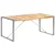 Vidaxl Jedilna miza 180x90x75 cm trden robusten mangov les