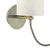 Där Lighting FET0775 - LED zidna lampa FETA 1xE27/60W/230V + LED/1W mesing