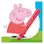 BOJE DRVENE  6BOJA JUMBO 3U1 NORIS JUNIOR PEPPA PIG STAEDTLER 140 C6 L1
