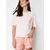 Trendyol Milla Ženski set pidžame Thmss24Pt00042, Roze