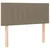 Vidaxl Box spring postelja z vzmetnico taupe 100x200 cm blago