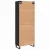Highboard 2 pcs Crni hrast Konstruirano drvo