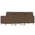 vidaXL Trosed rjav 180 cm blago