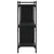 Regal za knjige s 3 razine crni 76x32x88 cm konstruirano drvo