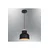 Opviq luster Tigo 3443K-1A-19, LED 20 W, crni