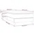 Vidaxl Box spring postelja z vzmetnico krem 80x200 cm blago