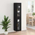 Highboard 2 pcs Crni hrast Stakl