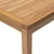 Vrtni blagovaonski stol 110 x 110 x 77 cm od masivne tikovine