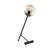 Opviq Stona lampa E27 Socket, Crna