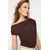 Trendyol Milla Ženska bluza, Braon