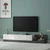 Hanah Home TV komoda Major, 180 cm, mermer Marmo / antracit