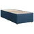 Vidaxl Box spring postelja z vzmetnico modra 80x200 cm blago