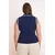 Trendyol Curve Ženska bluza Tbbss26Af00034, Tamnoplava