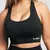 GymBeam FLO Sports Bra Graphite