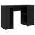 Stol crni hrast 120x42x76 cm konstruirano drvo