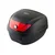 Moto kofer zadnji MVX 28 l, crni, sa reflektorom