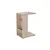 Hanah Home Klub sto Filinta, 30x63x40 cm, Krem