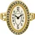 Bulova 97L188 Ring Watch Ladies 17mm 3ATM, Adjustable Strap 18,5 +4 mm