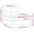 Vidaxl Box spring postelja z vzmetnico krem 140x190 cm blago