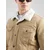 LEVIS  Prehodna jakna Type III Sherpa Trucker Jacket svetlo rjava