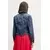 Tommy Hilfiger Ženska teksas jakna DW0DW22988, Teksas