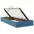 Krevet s od storage s madracem Tamno plava 90 x 200 cm
