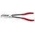 Knipex duga montažna klešta za hvatanje sa poprečnim profilima 280mm - pod 45° (28 81 280)
