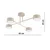 Brilagi - LED RGB prigušiva plafonski luster MONO 4xGX53/14W/230V Wi-Fi Tuya crna
